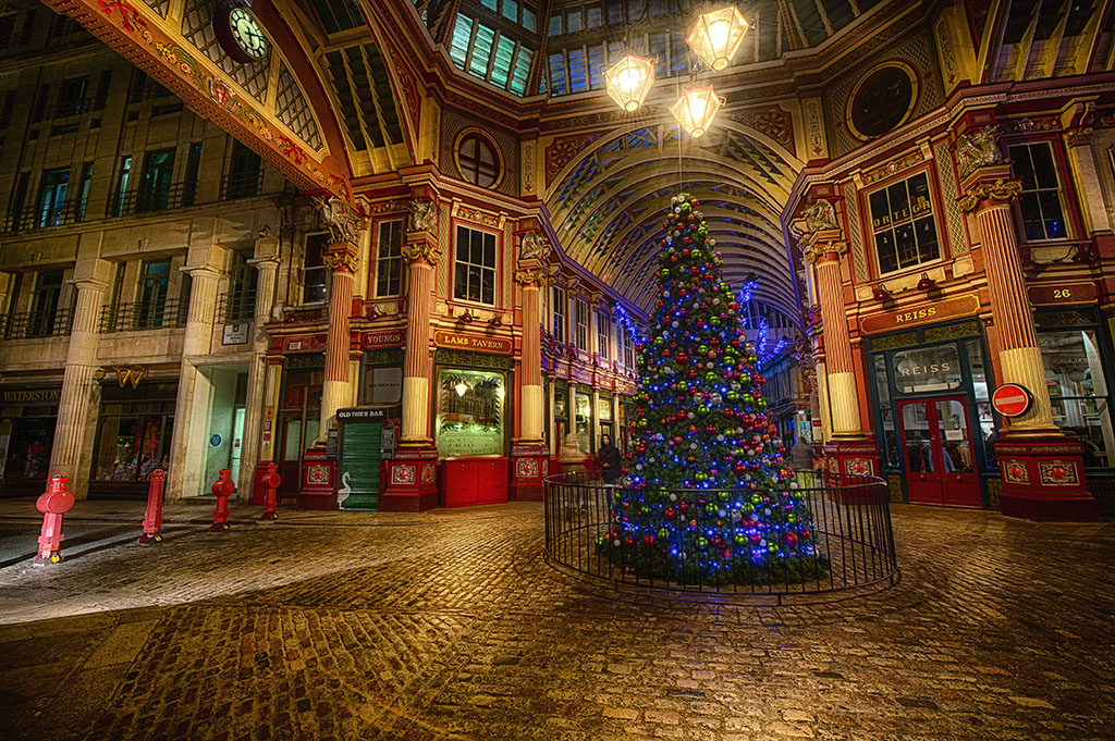 מה לעשות בלונדון בחג המולד - עץ אשוח כריסמס